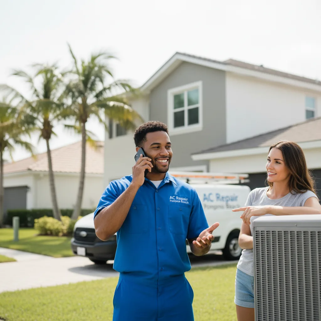 AC Repair Pompano Beach customer support in West River